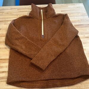 Quarter-Zip Pullover Sweater Fleece